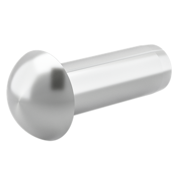 Halbrundkerbnägel  DIN 1476 - A2 - 5x10